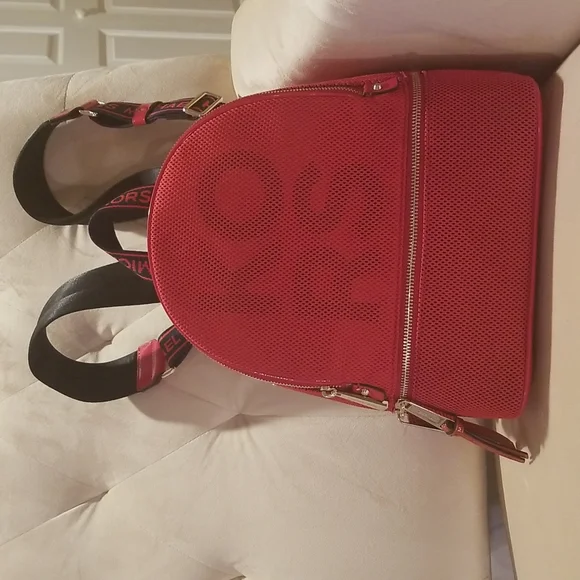 MICHAEL KORS red backpack bag NWT Michael Kors | Bags | Michael Kors Jaycee Medium Zip Pocket  main image 4